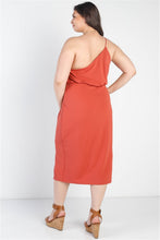 Load image into Gallery viewer, Gilli Full Size Slit One Shoulder Sleeveless Dress
