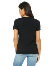 Load image into Gallery viewer, B+C Women&#39;s Relaxed Jersey Short Sleeve V-Neck Tee For DTF Transfer
