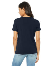 Load image into Gallery viewer, B+C Women&#39;s Relaxed Jersey Short Sleeve V-Neck Tee For DTF Transfer
