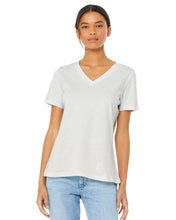 Load image into Gallery viewer, B+C Women&#39;s Relaxed Jersey Short Sleeve V-Neck Tee For DTF Transfer
