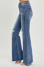 Load image into Gallery viewer, RISEN High Waist Distressed Fare Jeans
