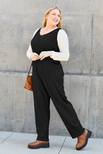 Load image into Gallery viewer, Double Take Full Size Sleeveless Straight Jumpsuit
