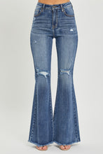 Load image into Gallery viewer, RISEN High Waist Distressed Fare Jeans
