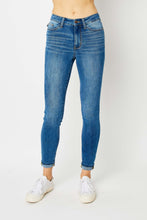 Load image into Gallery viewer, Judy Blue Full Size Cuffed Hem Mid Rise Skinny Jeans
