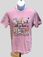 Load image into Gallery viewer, Holy With A Hint of Hood Graphic Tee
