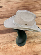 Rhinestone Cowboy Hat by C.C. - Taupe