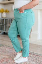 Load image into Gallery viewer, Judy Blue Bridgette High Rise Garment Dyed Slim Jeans in Aquamarine
