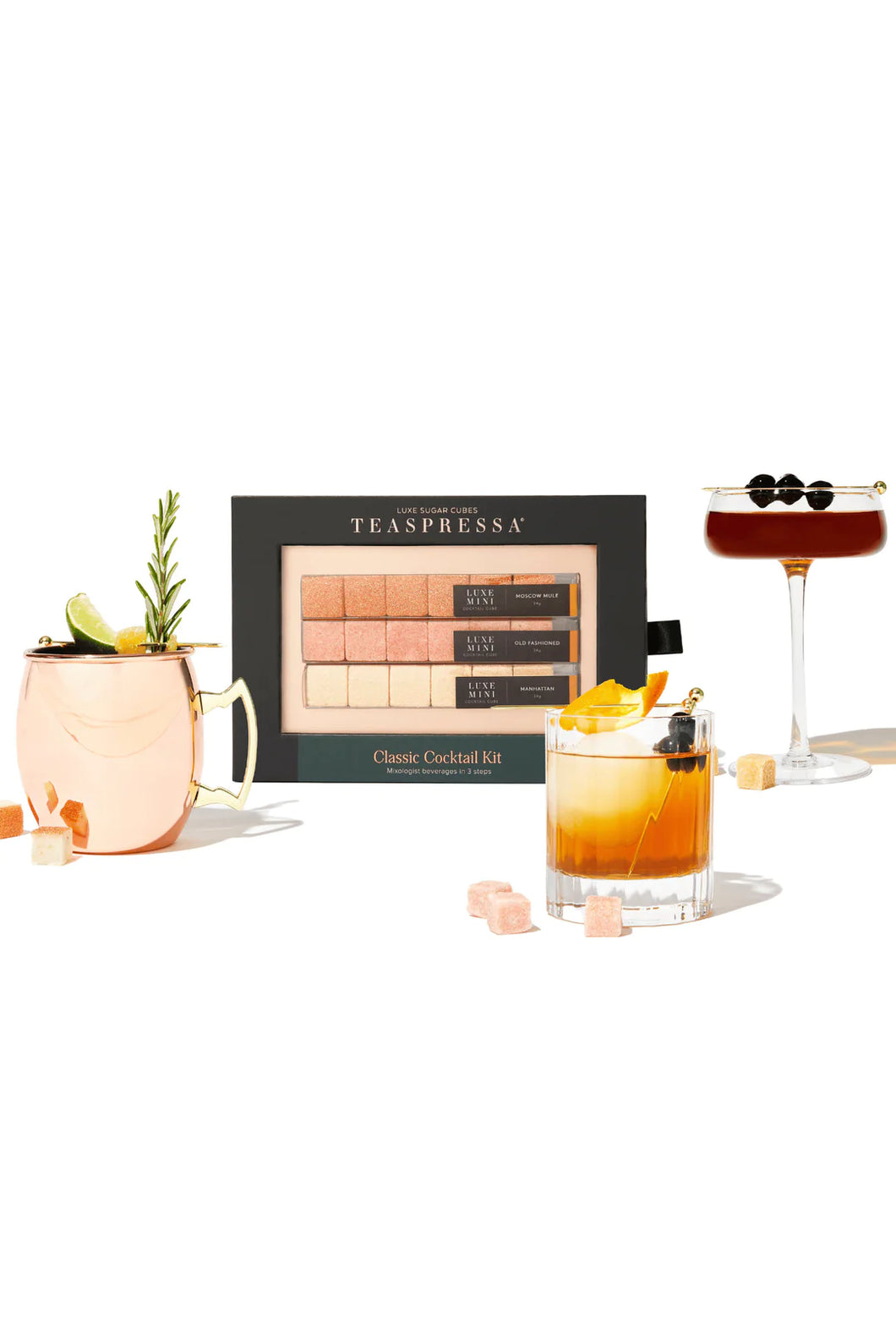 Classic Cocktail Cube Set by Teaspressa