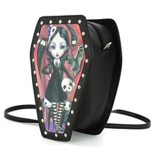 Load image into Gallery viewer, Coffin Girl Mini Backpack
