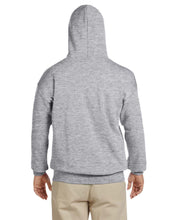 Load image into Gallery viewer, Heavy Blend Hooded Sweatshirt by Gildan WITH RHINESTONE DRAWSTRING &amp; DTF Transfer
