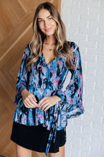 Load image into Gallery viewer, Have it All Angel Sleeve Top in Abstract Magenta
