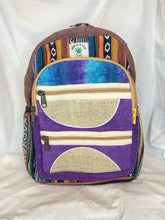 Load image into Gallery viewer, Himalayan Backpack - Purple/Blue
