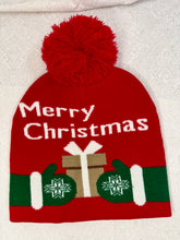 Load image into Gallery viewer, Christmas Beanies - Reindeer, Bear, Merry Christmas
