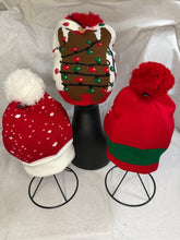 Load image into Gallery viewer, Christmas Beanies - Reindeer, Bear, Merry Christmas
