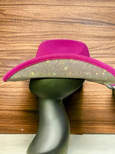 Load image into Gallery viewer, Rhinestone Cowboy Hat by C.C. - Pink
