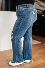 Load image into Gallery viewer, Rose High Rise 90&#39;s Straight Jeans by Judy Blue in Dark Wash
