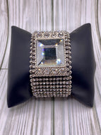 Rhinestone Cuff Bracelet