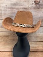 Cowboy Hat with Boho Band Accent by C.C.