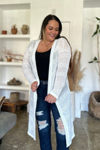 Load image into Gallery viewer, Double Take Full Size Open Front Longline Cardigan
