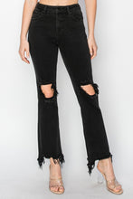 Load image into Gallery viewer, RISEN Full Size Distressed Raw Hem Jeans with Pockets
