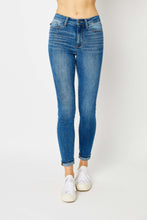 Load image into Gallery viewer, Judy Blue Full Size Cuffed Hem Mid Rise Skinny Jeans
