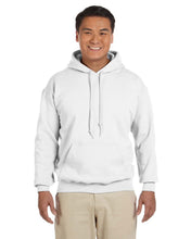 Load image into Gallery viewer, Heavy Blend Hooded Sweatshirt by Gildan WITH RHINESTONE DRAWSTRING &amp; DTF Transfer
