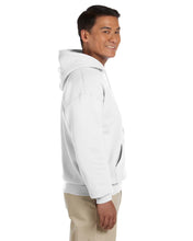 Load image into Gallery viewer, Heavy Blend Hooded Sweatshirt by Gildan WITH RHINESTONE DRAWSTRING &amp; DTF Transfer
