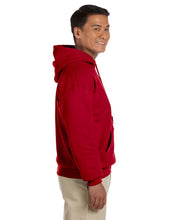 Load image into Gallery viewer, Heavy Blend Hooded Sweatshirt by Gildan WITH RHINESTONE DRAWSTRING &amp; DTF Transfer
