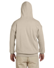 Load image into Gallery viewer, Heavy Blend Hooded Sweatshirt by Gildan WITH RHINESTONE DRAWSTRING &amp; DTF Transfer
