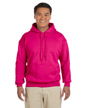 Load image into Gallery viewer, Heavy Blend Hooded Sweatshirt by Gildan WITH RHINESTONE DRAWSTRING &amp; DTF Transfer
