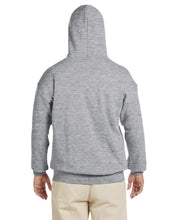 Load image into Gallery viewer, Heavy Blend Hooded Sweatshirt by Gildan WITH RHINESTONE DRAWSTRING &amp; DTF Transfer
