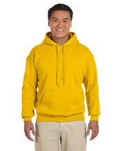 Load image into Gallery viewer, Heavy Blend Hooded Sweatshirt by Gildan WITH RHINESTONE DRAWSTRING &amp; DTF Transfer
