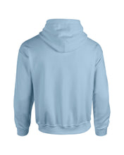 Load image into Gallery viewer, Heavy Blend Hooded Sweatshirt by Gildan WITH RHINESTONE DRAWSTRING &amp; DTF Transfer
