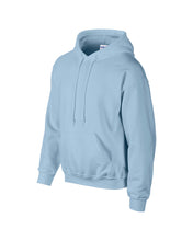 Load image into Gallery viewer, Heavy Blend Hooded Sweatshirt by Gildan WITH RHINESTONE DRAWSTRING &amp; DTF Transfer
