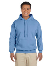 Load image into Gallery viewer, Heavy Blend Hooded Sweatshirt by Gildan WITH RHINESTONE DRAWSTRING &amp; DTF Transfer
