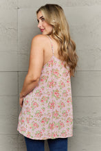 Load image into Gallery viewer, Ninexis Hang Loose Tulip Hem Cami Top in Mauve Floral
