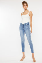 Load image into Gallery viewer, Kancan High Waist Cat&#39;s Whiskers Skinny Jeans
