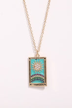 Load image into Gallery viewer, Tarot Card Pendant Stainless Steel Necklace
