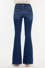 Load image into Gallery viewer, Kancan Cat&#39;s Whiskers Raw Hem Flare Jeans
