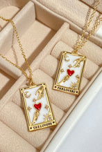 Load image into Gallery viewer, Tarot Card Pendant Stainless Steel Necklace
