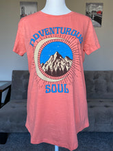 Load image into Gallery viewer, Adventurous Soul Graphic T-Shirt - Womens
