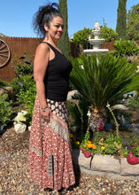 Load image into Gallery viewer, Boho Maxi Skirt with Print - Women&#39;s
