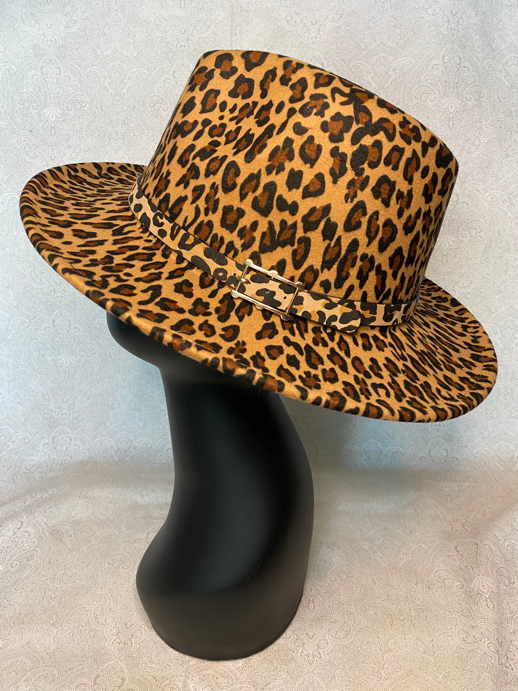 Leopard Fedora Hat