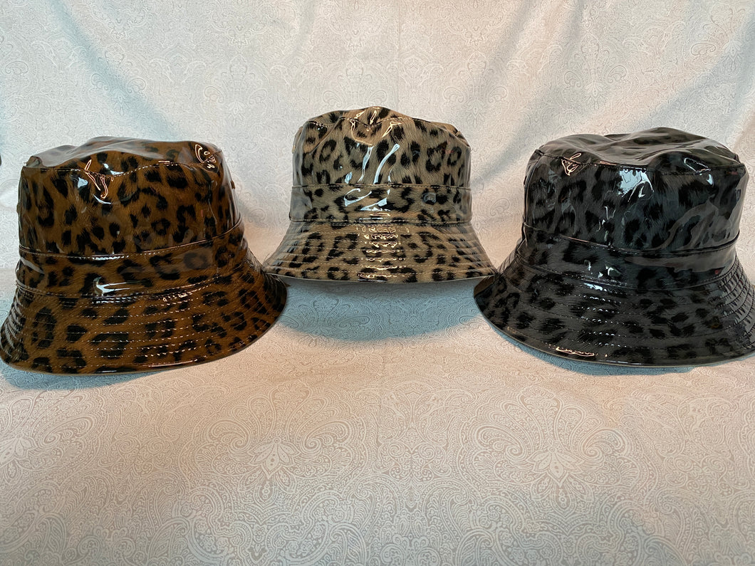 Waterproof Leopard Bucket Hat by CC