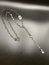 Load image into Gallery viewer, Lariat Necklace with Crystal Beading
