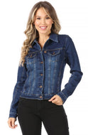 Alicia Denim Jacket with Stretch Fabric