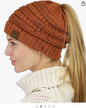 Load image into Gallery viewer, Ponytail Beanie by CC
