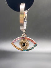 Load image into Gallery viewer, Multi Color Evil Eye Earrings
