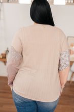 Load image into Gallery viewer, Leap Higher Mixed Print Henley
