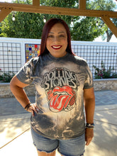 Load image into Gallery viewer, Rolling Stones Bleach Washed Graphic Tee
